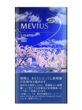 Сигареты Mevius Sky & Sakura 100's Lights