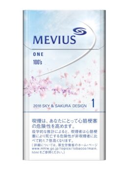 Сигареты Mevius Sky & Sakura 100's One